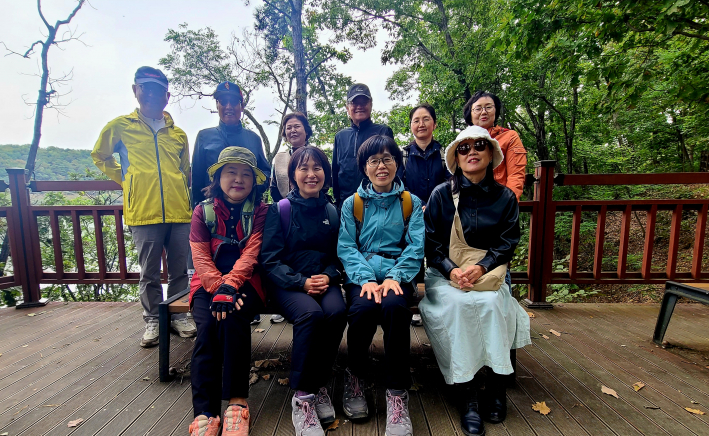 마지막 수업의 단체 사진