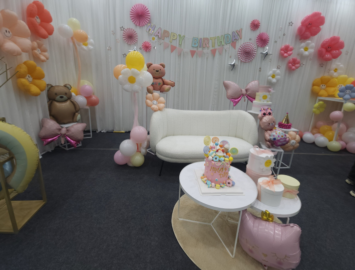 행사장 내 생일 포토존