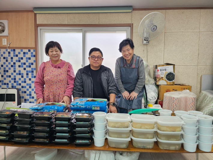 곡선동 지역사회보장협의체, 반찬 나눔 진행 