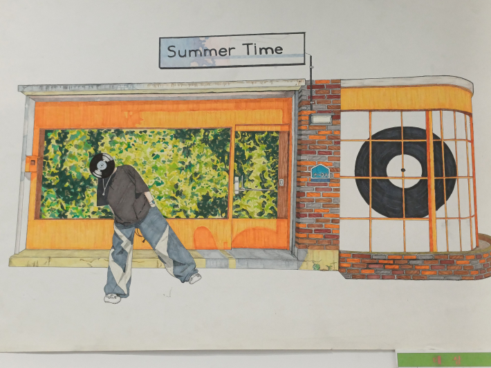 대상, 강원명진학교 고원찬 학생<선머타임>, 작품