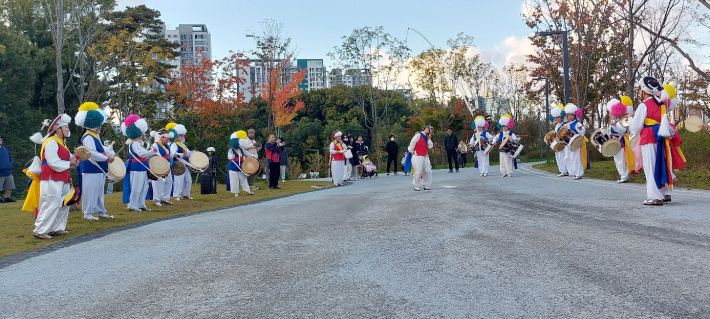 12발 상모 돌리기