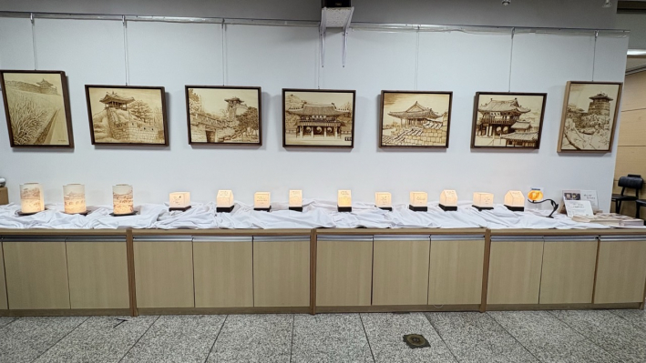 행궁동 인두화 교실 작품전