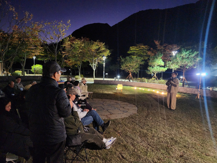 차민형 사진작가는 스마트폰을 활용한 사진 촬영 강의를 펼쳤다.