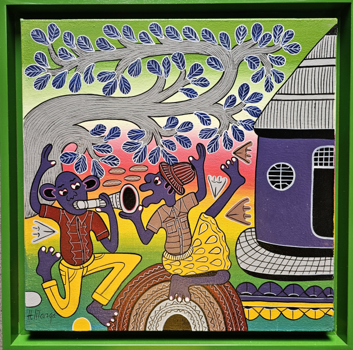 우리나라 초등학교 미술 교과서에 실린 탄자니아 작가 작품