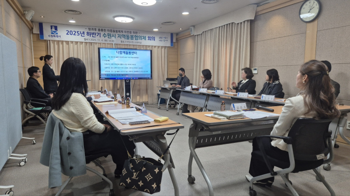 2025년 하반기 수원시 지역돌봄협의체 회의