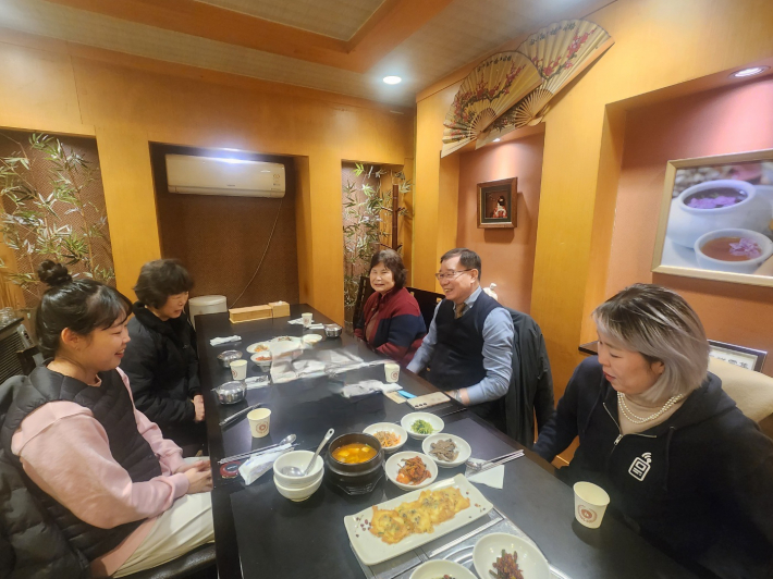 영통종합사회복지관 성인문해교실 연간 성과 나눔 및 감사자리