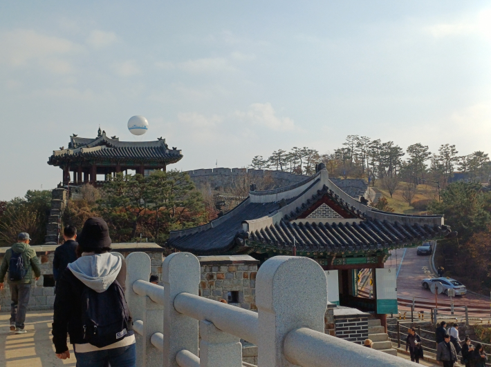 화홍문과 방화수류정의 어울림