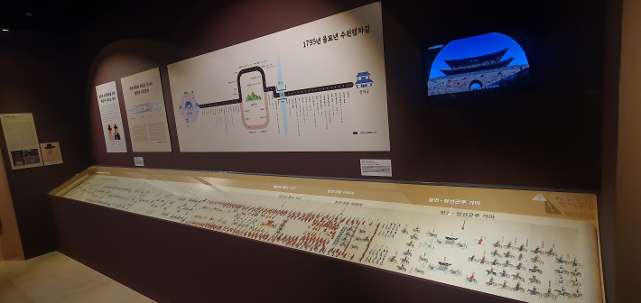 <화성원행 반차도>, 화폭에 담긴 6천 명의 숨결, 평면 회화로 만나는 장엄하다