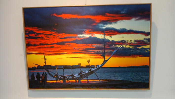 김범순 작가의 아이슬란드 레가비크 고래조형물