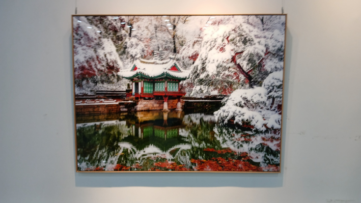 장기택 작가의 '창덕궁 겨울' 사진 작품