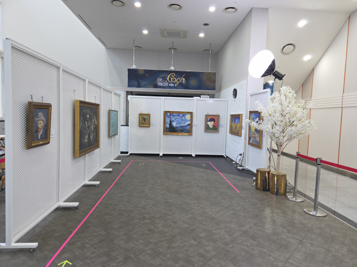 고흐작품 미니 전시장