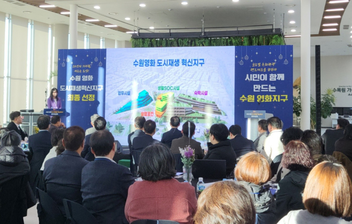 미래의 혁신지구 영화동을 상상하며, 각자의 꿈을 그려보고 있는 듯 하다.