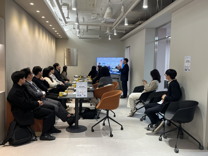 창업지원센터 신규 청년기업 간담회