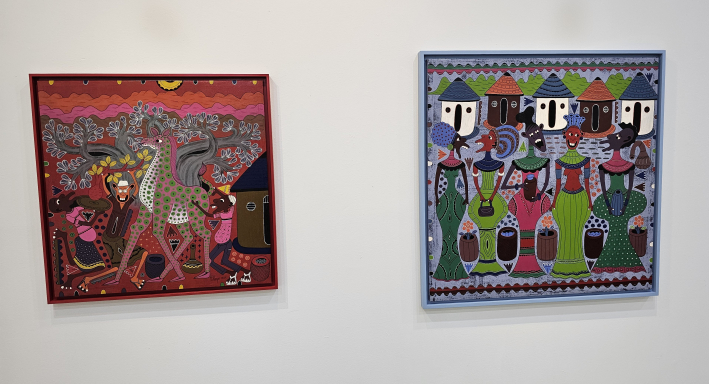 아프리카 탄자니아 태생의 헨드릭 릴랑가의 작품