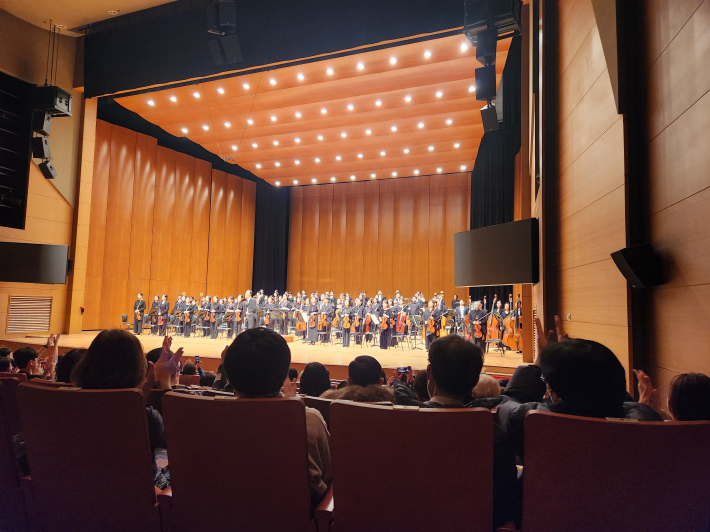 수원시립교향악단 제301회 정기연주회, 말러 교향곡 7번 연주를 마치고