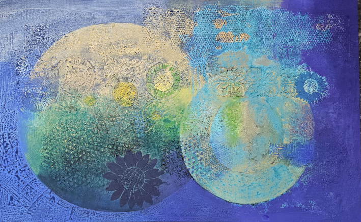 박정일_내면의 공간(흔적)_2025_Acrylic on canvas_116.7x72.7cm