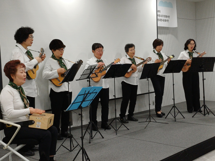 '김도영 우크렐레 연주단' 공연 전경 