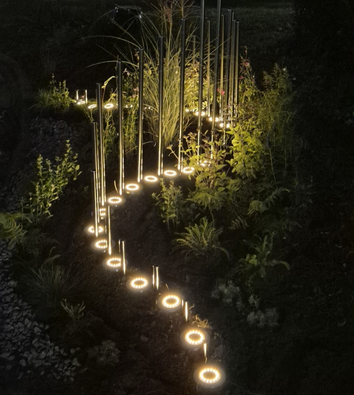 성균관대학교 '빛나게' 팀이 선보여 우수상을 수상한 시민정원 작품이다.  