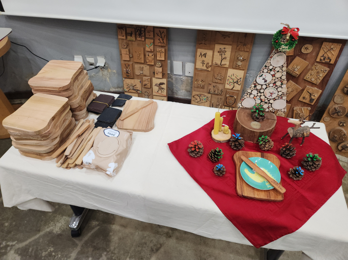 목공체험 '나만의 도마 만들기' 강사가 만든 작품