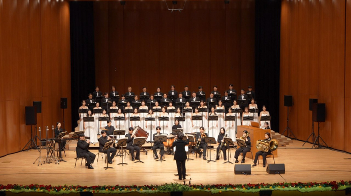 1부 공연, 합창장면