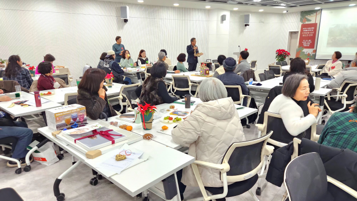 봉사자 간 소통과 나눔의 시간