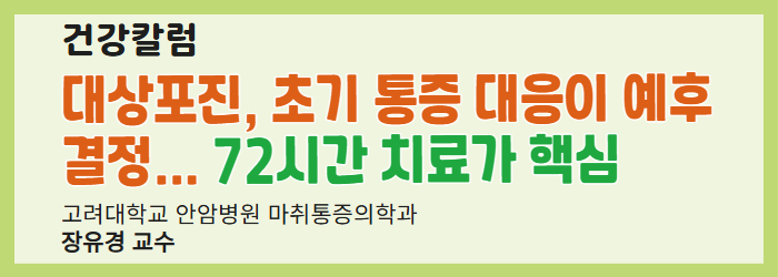 대상포진, 초기 통증 대응이 예후 결정··· 72시간 치료가 핵심