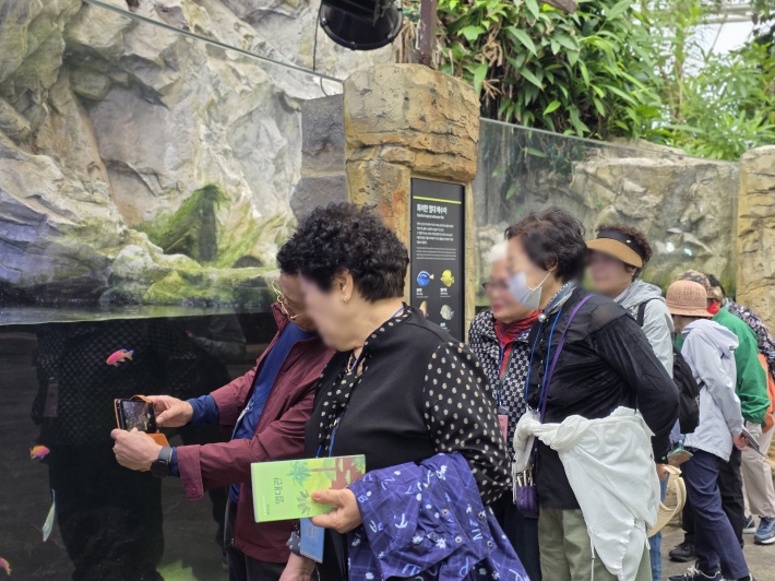 서호노인복지관 봄맞이 전통문화탐방 서천 국립생태원 방문 사진