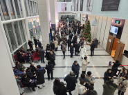  SK아트리움 대공연장에서 열린 송년음악회, 많은 시민이 함께했다.