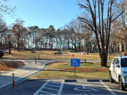 경기상상캠퍼스, 겨울철 잔디광장 전경