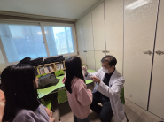 영통구보건소가 건강 취약계층을 대상으로 건강디딤돌 프로그램을 운영하고 있다.