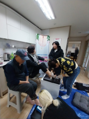 호매실동 지역사회보장협의체, 22단지 풋풋한 발걸음! 내성발톱 교정 지원