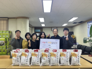 수원중앙신협 팔달점 백미 전달식