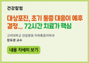대상포진, 초기 통증 대응이 예후 결정··· 72시간 치료가 핵심