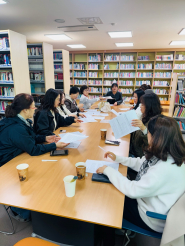 조원2동 새마을문고 회의 모습