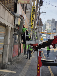 팔달구, 풍수해를 대비하여 옥외광고물에 대한 합동 안전 점검을 실시하였다.