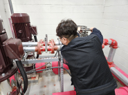 청사 소방시설 최초점검 사진