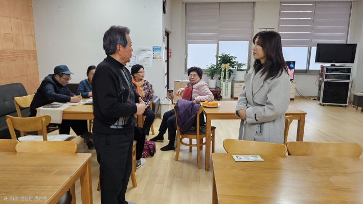 매탄공원경로당 방문 사진