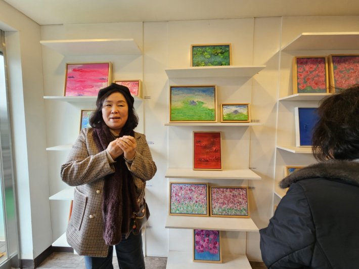 한 회원의 갤러리에서 소확행의 시간