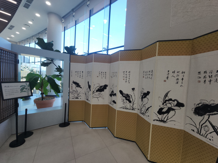 그림 속 식물과 정원 속 식물 _ 차경기법