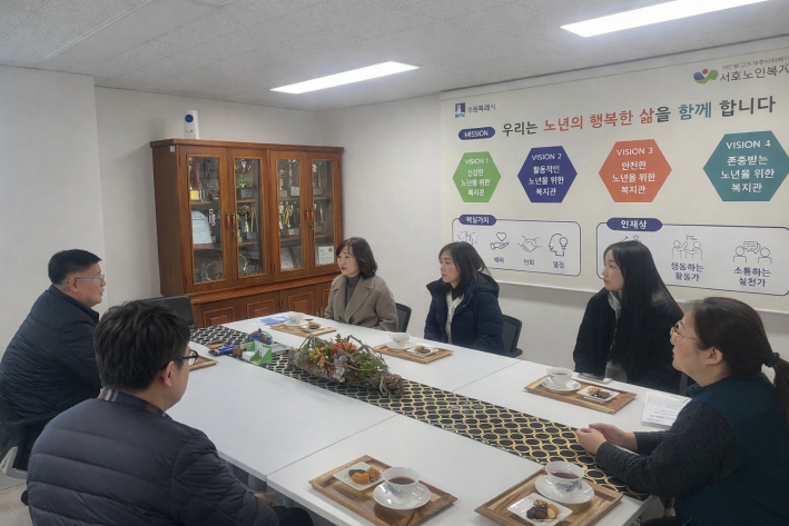 수원시 권선구, 관내 사회복지시설 방문..현장의 목소리를 듣다