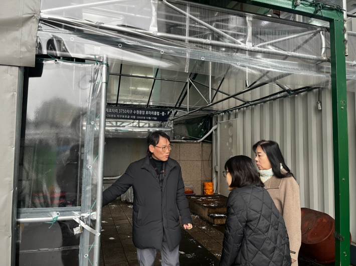 팔달구 사회복지과에서 관내 사회복지시설을 방문했다.