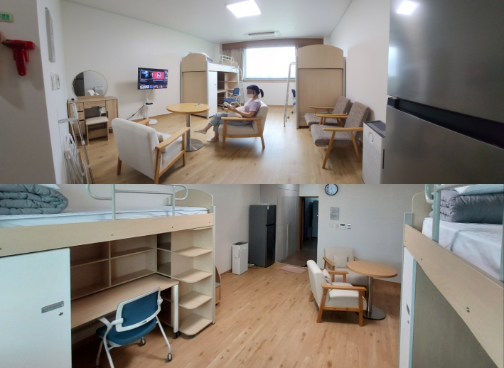 새빛호스텔 내부(출처, 수원유스호스텔 홈페이지>새빛호스텔 이용안내)