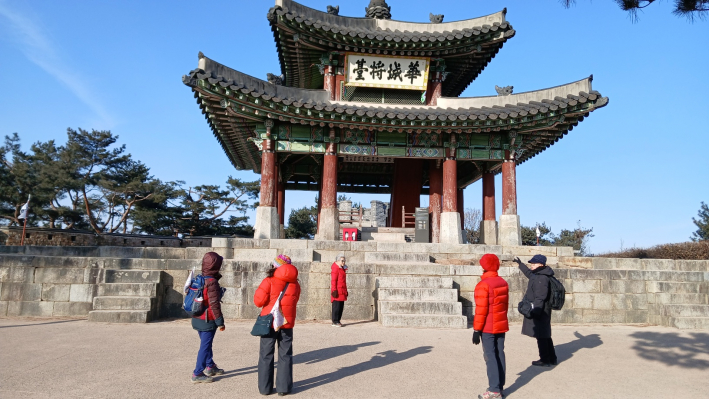 군사 지휘소 서장대 전경