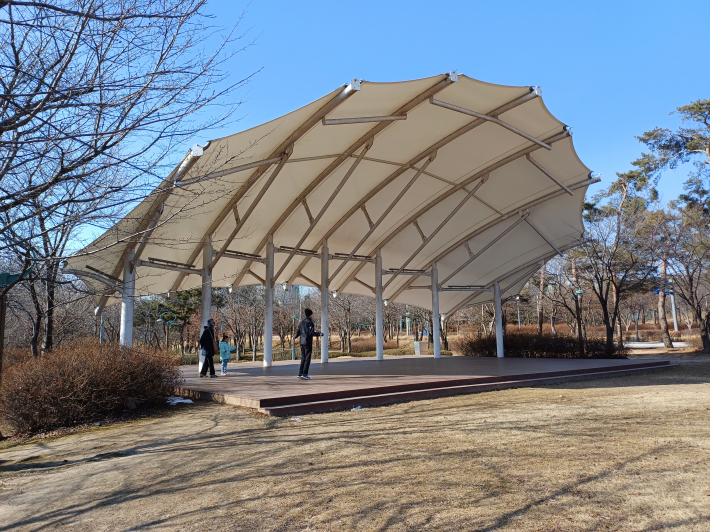  야외공연장(음악당) 전경