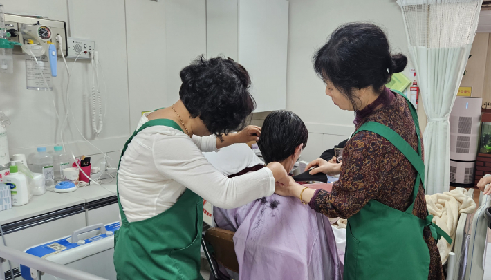 자원봉사자의 돌봄 활동