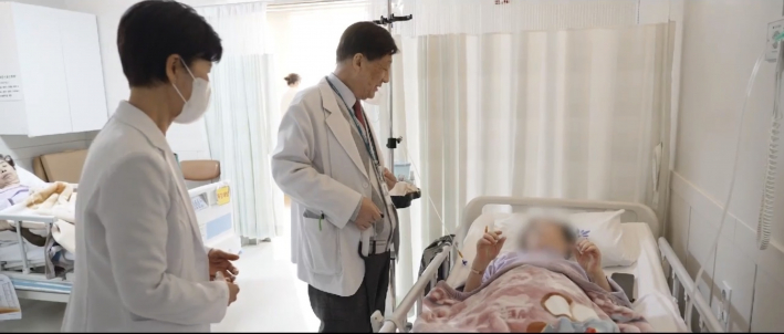 병동 돌봄 활동 모습