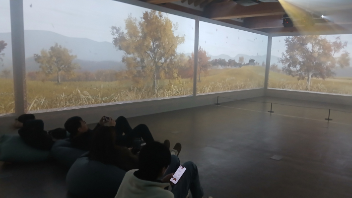 '새빛의 숲' 미디어 아트