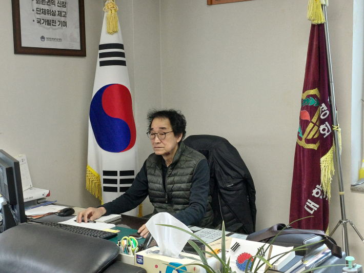 상이군경회 수원시 김영관 지회장