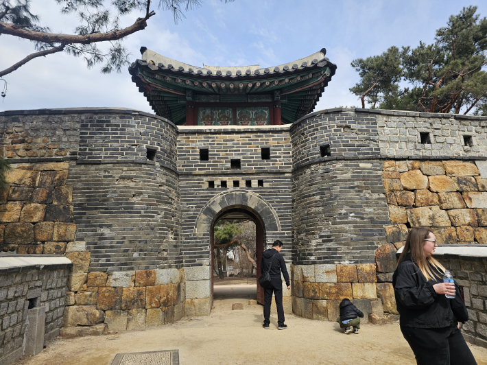 서남암문에서 정다운 부자