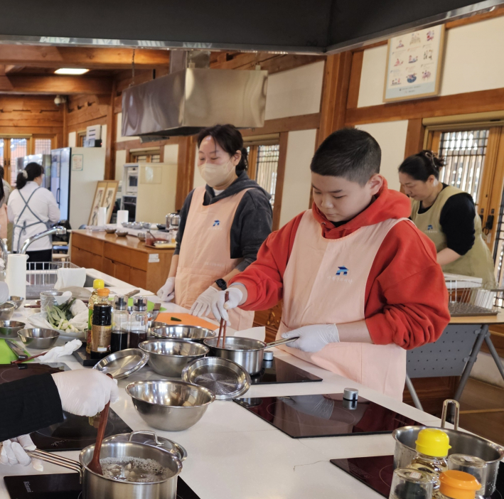 요리는 즐거워~ 열심히 실습중